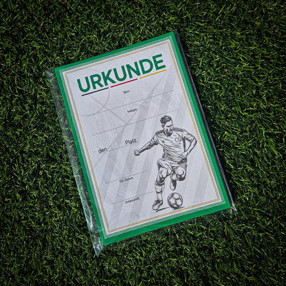Tradition, Fußball Urkunde A5, 400 g/m²